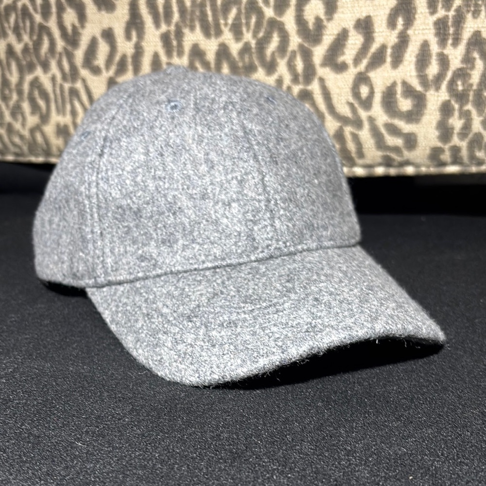 Hat Attack Gray Wool Blend Cap Ball-Cap Style War… - image 1